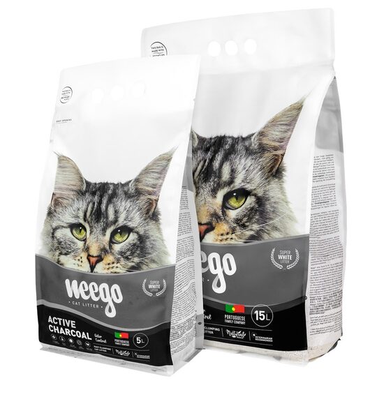 Weego kaķu pakaiši aromāta kontrolei ACTIVE CHARCOAL 5L